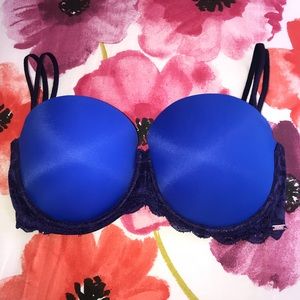 VS PINK Date Multi-Way Lace Push Up Bra